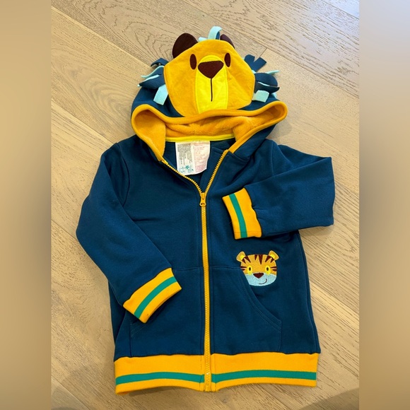 Children’s Lion zip-up Hoodie - Picture 1 of 4
